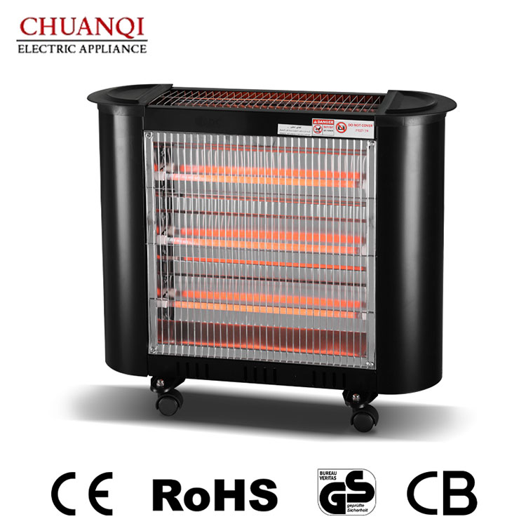 ¿Qué hace que el calentador de cuarzo de 4 tubos y 2000 W con interruptor oculto sea la solución de calefacción ideal para el invierno?