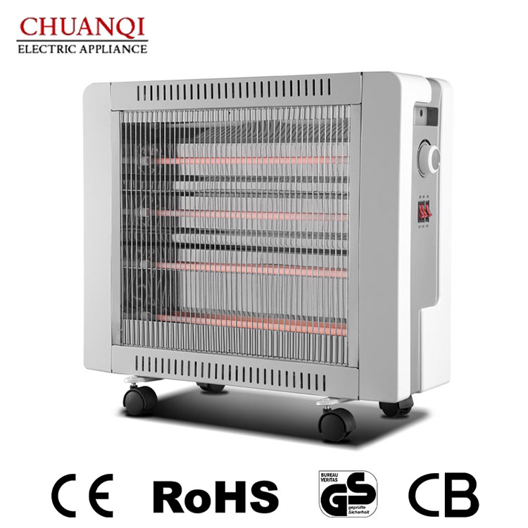 ¿Por qué un calentador de cuarzo de 5 tubos y 2400 W con ruedas es la solución de calefacción ideal para hogares modernos?